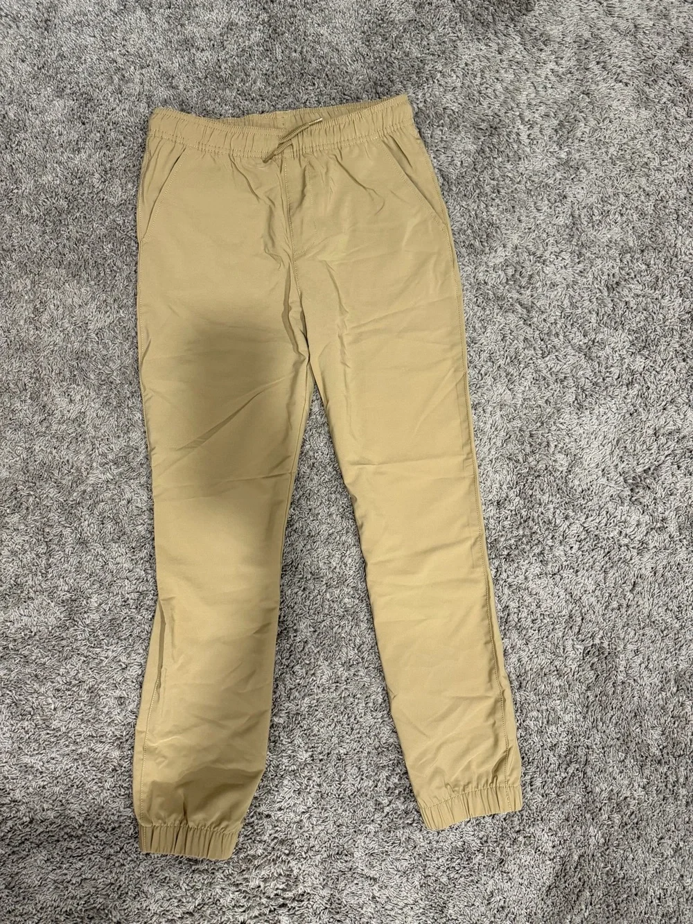 Boys QuickDry Tan Pull-On Joggers